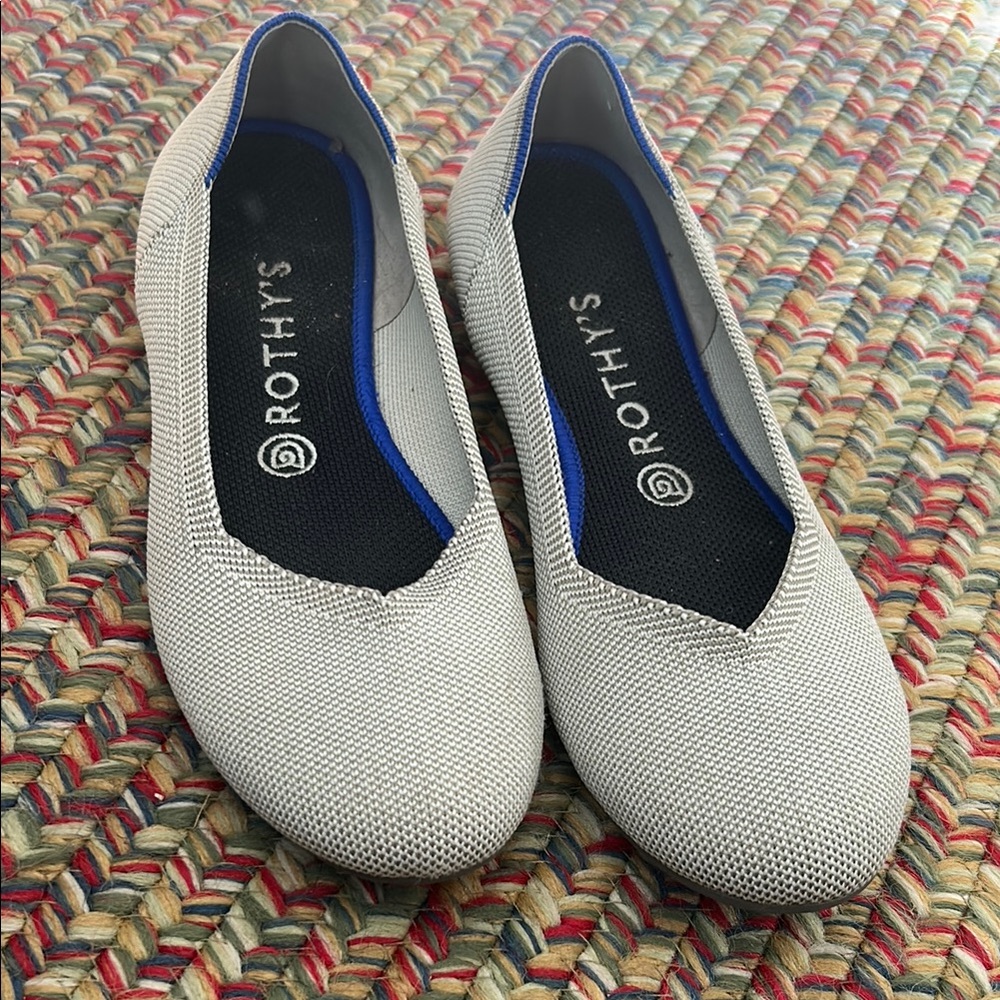 Rothy's Women's Gray Flats